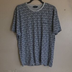 Gray Patterned Men's Shirt